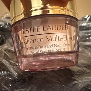 Estee Lauder Resilience Multi Effect Tri Peptide‎ Face & Neck Creme 15ml /.5 oz